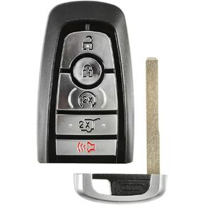 Keyless Option Remote Key Fob Prox 5btn Hatch for Ford Expedition Edge Explorer, Lincoln Nautilus, Navigator (164-R8320, M3N-A3C054339, 164-R8321)