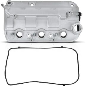 A-Premium Front Side Engine Valve Cover with Gasket Compatible with Honda Acura Model - 2008-2017 - Accord, Crosstour, Odyssey, Pilot, Ridgeline, RDX, TL, V6 3.5L Gas, Replace# 12310R70A00 12310R70A10