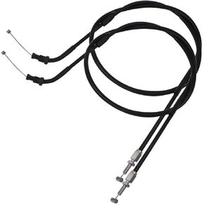 LABLT Throttle Cable Push & Pull Set FB04003 Replacement for Honda CB650 / CX500C / CB750C / CB900C / CB750C / CB900C Custom CB1000C CB1000R