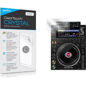 BoxWave Screen Protector Compatible with Pioneer CDJ-3000 (9 in) (Screen Protector ClearTouch Anti-Glare (2-Pack), Anti-Fingerprint Matte Film Skin for Pioneer CDJ-3000 (9 in)