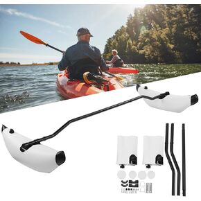 Kayak Outrigger Stabilizer,Portable PVC Higher Stability Kayak Outrigger Kit,Three Colours To Choose Inflatable Kayak Stabilizer,Easy To Install,for Floating Balancing Boat