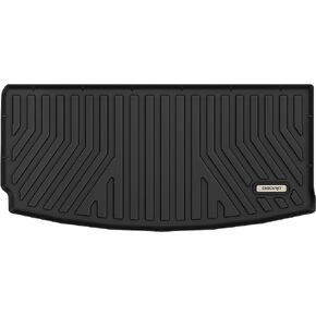 سجادات أرضية OEDRO وبطانة شحن مناسبة لسيارة Jeep Grand Cherokee L 2024-2021 (فقط لـ 6 مقاعد)، TPE تناسب جميع الأحوال الجوية وبطانات أرضية 3 صفوف وبطانة صندوق السيارة، أسود (بدون وحدة تحكم مركزية)