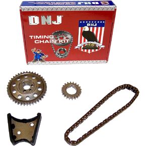 DNJ TK3114 Timing Chain Kit/For 1985-1995/ Chevrolet, GMC, Isuzu, Pontiac/Camaro, Firebird, Pickup, Rodeo, S10, S10 Blazer, S15, S15 Jimmy, Sonoma, Trooper/ 2.8L, 3.1L, 3.4L/ OHV/ V6/ 12V