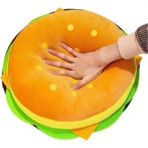 وسائد طعام من يودونج مقاس 19.6 بوصة، وسادة محشوة من القطيفة، قطيفة طعام قابلة للإزالة، رائعة لهدايا أعياد ميلاد الأطفال وديكور المنزل. (بطاطس مقلية) in Kuwait