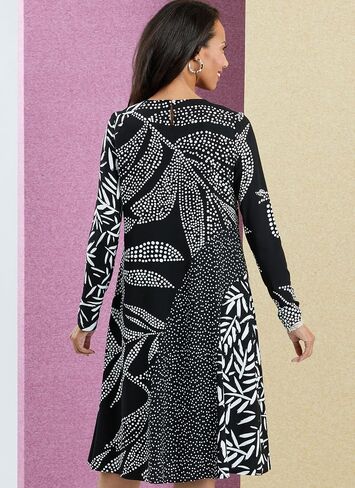 Butterick Misses' Flared Pullover Dress Pattern Kit Sewing Pattern Kit, Design Code B6959, Sizes 18-20-22-24-26 in Saudi Arabia