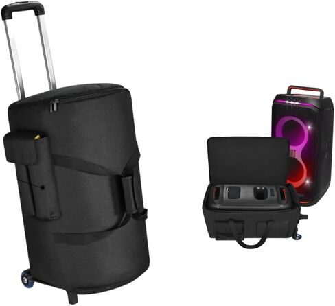 حافظة خارجية لسماعات الحفلات لسوني SRS XV500، حقيبة تروللي لسوني SRS XP500 لحقيبة JBL PartyBox 110/JBL PartyBox Club 120 حافظة ذات سعة كبيرة للحفلات في الطابق السفلي وحفلات أداء الشوارع in Kuwait