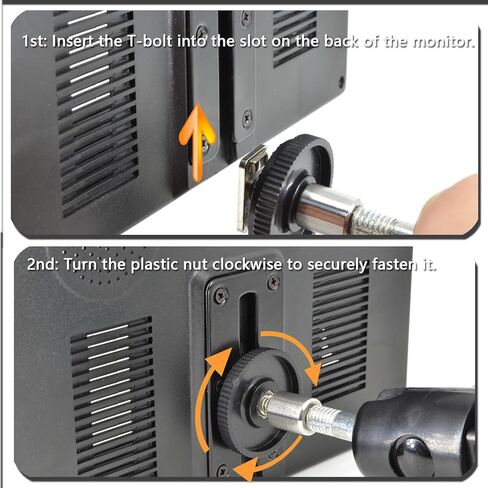 حامل شاشة كاميرا احتياطية، حامل شاشة للزجاج الأمامي عالي التحمل بقطر 3.5 بوصة لشاشة عرض خلفية للسيارة مقاس 7 بوصات و9 بوصات للسيارات والشاحنات والشاحنات الصغيرة والمركبات الترفيهية وشبه الشاحنات. in Kuwait