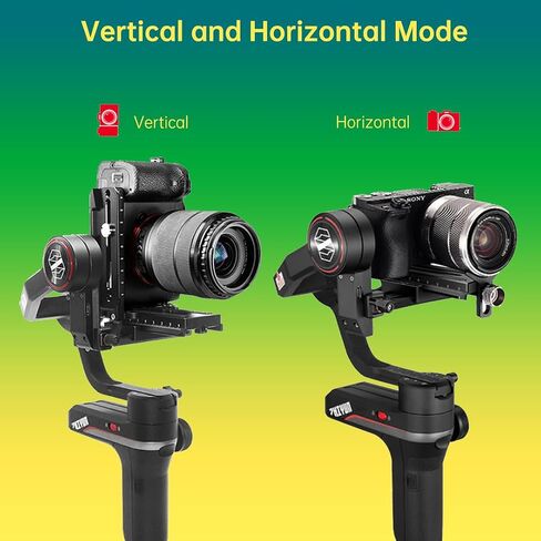 حامل كاميرا L حامل أفقي عمودي ولوحة إطلاق سريع لـ DJI RS 2 / RSC 2، Weebill-S Gimbals، DSLR، حامل ثلاثي القوائم in Kuwait