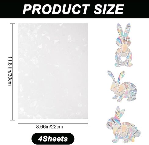 GORGECRAFT 4 Sheets Moon Window Cling Stickers Stars Suncatcher Sticker Planet Universal Windows Film Prismatic Non Adhesive Anti-Collision Sun Catcher Decals for Bird Strikes 12x9 Inch in Saudi Arabia