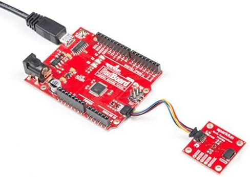 SparkFun Digital Temperature Sensor - TMP102 (Qwiic)-Compatible with Arduino and other Single-board computers Easy-to-Use I2C sensor Plug-and-Play breakout board Runs from 1.4-3.6V input Use with 3.3V in Saudi Arabia