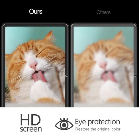 [عبوة من قطعتين] واقي شاشة من الزجاج المقسى للكمبيوتر اللوحي بحد أقصى 11 2023 مع طبقة حماية شفافة خالية من الفقاعات 2.5D 9H مضادة للخدش وشفافة عالية الدقة in Kuwait