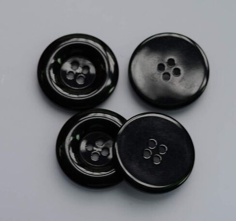 Wholesale Lots 8pcs Huge Extra Large Big Wide-Brimmed Huge Sewing Fasteners Flatback Resin Buttons 50mm 1.97 Inches (White) in Saudi Arabia