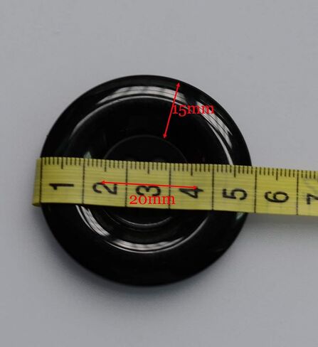 Wholesale Lots 8pcs Huge Extra Large Big Wide-Brimmed Huge Sewing Fasteners Flatback Resin Buttons 50mm 1.97 Inches (White) in Saudi Arabia