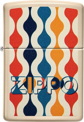 ولاعة زيبو: شعار Zippo Retro - رمل مسطح 49902 in Saudi Arabia