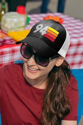 NewEleven 30th Birthday Gifts for Men Women - 1994 30 Year Old Gifts for Men, Women, Dad, Mom, Husband, Wife - Retro Trucker Hat in Kuwait