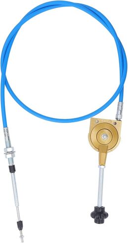 2m Throttle Cable PU Stainless Steel Weather Resistant Manual Accelerator Cable for Excavator Mixer, Quick Response PU Sheath Throttle Controller Motor Cable Powersports Levers in Saudi Arabia