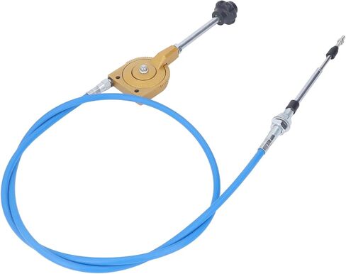 2m Throttle Cable PU Stainless Steel Weather Resistant Manual Accelerator Cable for Excavator Mixer, Quick Response PU Sheath Throttle Controller Motor Cable Powersports Levers in Saudi Arabia