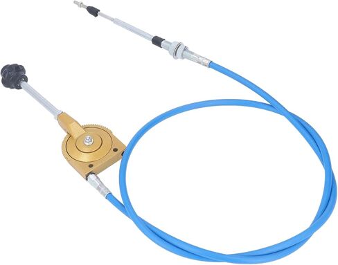 2m Throttle Cable PU Stainless Steel Weather Resistant Manual Accelerator Cable for Excavator Mixer, Quick Response PU Sheath Throttle Controller Motor Cable Powersports Levers in Saudi Arabia