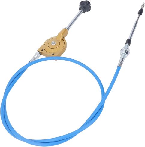 2m Throttle Cable PU Stainless Steel Weather Resistant Manual Accelerator Cable for Excavator Mixer, Quick Response PU Sheath Throttle Controller Motor Cable Powersports Levers in Saudi Arabia