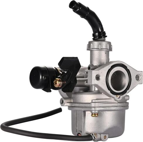 طقم المكربن ​​PZ19 - مصمم خصيصًا لـ TaoTao Baja Kazuma Loncin Sunl Peace Sports Kayo Fox SSR 6 Kandi 50 70 90 110 125cc 4 عجلات ATV Quad Pit Dirt Bike Go Kart Cart Moped Parts (أسود) in Saudi Arabia