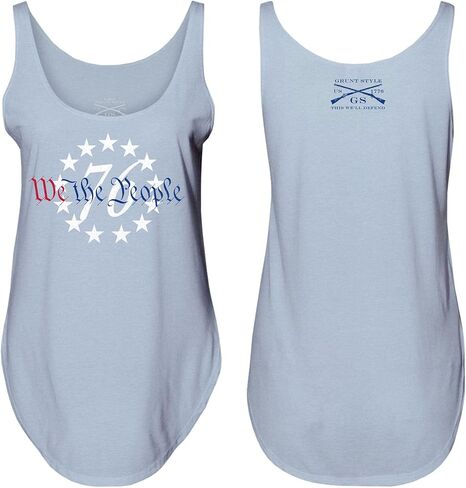 Grunt Style 76 We The People Women's Flowy Tank Top in Saudi Arabia