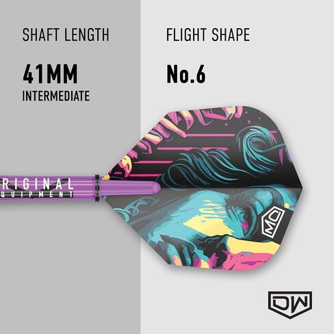 DW Liberty 90% Tungsten Soft Tip Darts, Precision Balanced, Accurate and Durable - Perfect for Professional and Recreational Players in Saudi Arabia