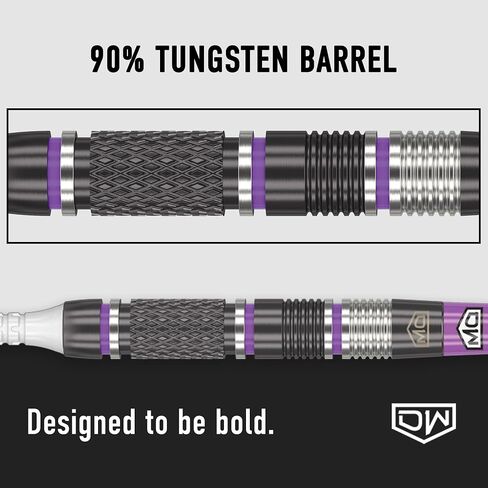DW Liberty 90% Tungsten Soft Tip Darts, Precision Balanced, Accurate and Durable - Perfect for Professional and Recreational Players in Saudi Arabia