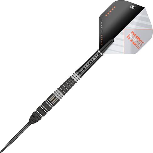 TARGET Darts RVB 95 x Echo 95% Tungsten Swiss Point Steel Tip Darts Set in Saudi Arabia