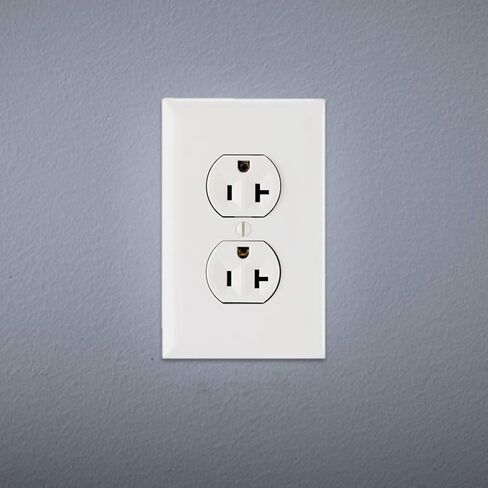 Legrand Pass & Seymour CR15WCC12 15 Amp Commercial Specification Grade Duplex Receptacle Outlet, Side Wire, White (1 Count) in Saudi Arabia