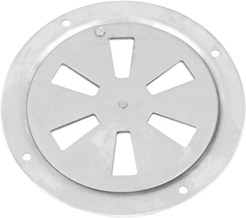 X AUTOHAUX 2pcs 5 Inch Marine Boat Louvered Ventilation Vent 316 Stainless Steel Venting Panel Cover in Saudi Arabia
