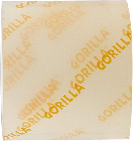 شريط تثبيت قوي وعريض من Gorilla، عالي التحمل مزدوج الجوانب، 2 بوصة × 48 بوصة، شفاف، (عبوة من قطعة واحدة) in Saudi Arabia