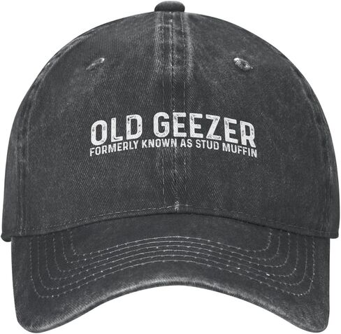 قبعة Old Geezer المعروفة سابقًا باسم Stud Muffin Hat للرجال قبعات البيسبول مع قبعات التصميم in Kuwait