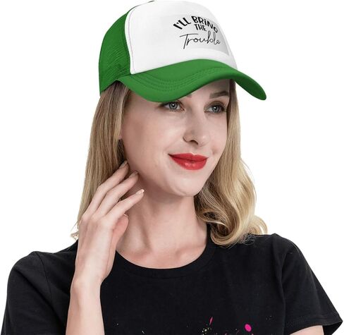 قبعة سائق الشاحنة ذات الطراز القديم للحفلات، قبعة العروس النسائية، أفكار حفلات البكالوريوس، مستلزمات، هدايا، هدايا in Kuwait