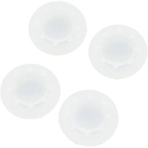 4 x Silicone Analog Joystick Thumbstcks Thumb Stick Grips Caps Cover for PS4 PS3 Xbox One Xbox 360 PS2 Controllers (Black)