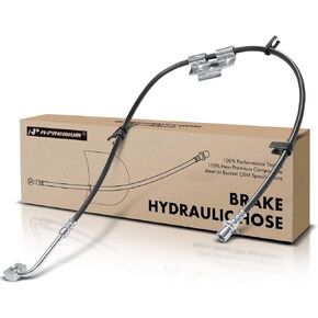 A-Premium Front Driver Brake Hydraulic Hose Compatible with Select Ram Models - 4500 5500 2014 2015 2016 2017 2018 - Replace# 68110743AC