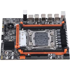 LGA 2011-3 DDR4 Motherboard - Supports for Intel H81, DDR4 2666/2400/2133MHz, 1x PCIe x16 & X1, USB 3.0, USB2.0, SATA, RJ45, NVME M.2 PC Mainboard for Desktop