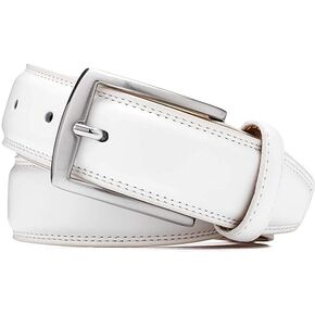 Men's Belt Leather-Classic & Fashion for Work Business and Casual