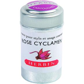 J. Herbin Fountain Pen Ink - 1 tin of 6 cartridges - Gris Nuage