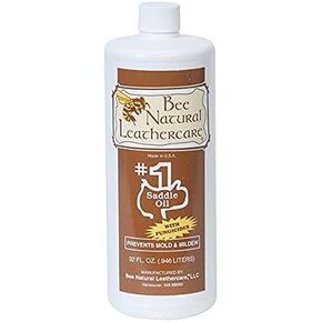 #1 Saddle Oil with Added Protection, 1 quart, Clear