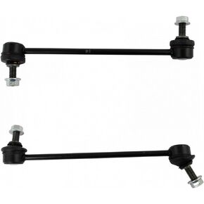 TRQ Front Stabilizer Sway Bar End Link LH RH Pair 2pc Compatible with MB W212 W218 4Matic AWD