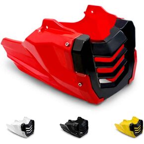 Engine Protector Guard Cover Under Cowl Fairing Cover for Grom MSX125 2012 2013 2014 2016 - (White)
