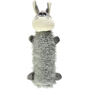 Scoochie Water Bottle Dog Toy Crusher, Debbie Donkey Water Bottle Toy Cruncher Toys | Bottles Inside Plush Dog Toy/We Squeak