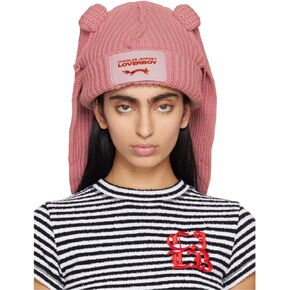 Knitted Beanie Hat Cute Rabbit Long Ears Fun Hat Fluffy Winter Hat Warm Knitted Rabbit Hat Outdoor Slotty Hat
