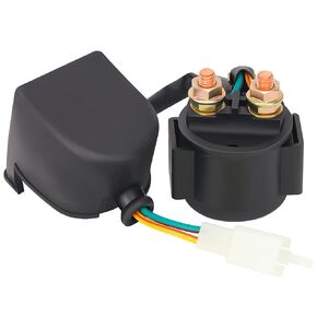 AHL Starter Solenoid Relay for Honda CB750 CB750F CB750K 1977 1978 / CB350 CB350G Super Sport 350 1968-1973 / CM250 CM250C Custom 250 1982 1983