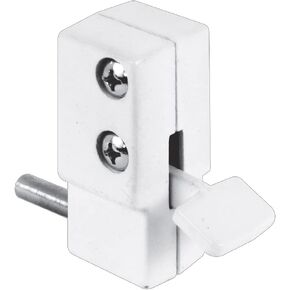 Prime-Line U 9879 White, Step-On Sliding Patio Door Lock, single pack