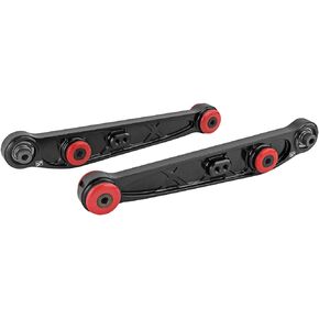 Skunk2 Racing 542-05-1195 Alpha Series Black Anodized Rear Lower Control Arm 1988-1995 Honda Civic CRX / 1990-2001 Acura Integra