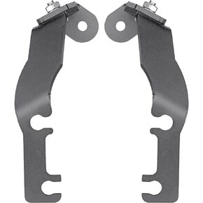 Hood Hinge Ditch LED Light Mount Bracket Kit Offroad Hood Pod Light Mount Brackets Compatible with Toyota Tacoma Truck 1995-2004 Accessories (95-04)