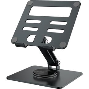 Drawing Tablet Stand, 360°Adjustable Ipad Stand for Desk, Portable Monitor Tablet Stand Holder Office Accessories Compatible with iPad, iPad Air, iPad Pro 12.9 11 and All 4-17.3 Inch Tablets