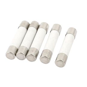 DealEnvy- (10 Pack) Microwave Fuses - 20amp 250v Ceramic, Slow-Blow, 6x30mm- Universal Replacement for GE WB27X10388 and Whirlpool, Kenmore, KitchenAid, Jenn-Air, Amana and Magic Chef
