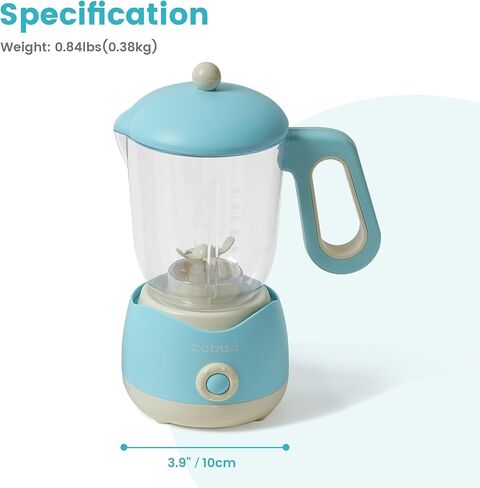 ROBOTIME Pretend Play Kitchen Appliances Toy, Junior Blender Toy with Realistic Light and Sounds, Play Kitchen Accessories Set for Kids Ages 3+, Pretend Kitchen Toys for Boys and Girls in Saudi Arabia